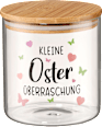 Glasvorratsdose "kleine Osterüberraschung" mit Holzdeckel (1.300 ml) Dekorieren & Einrichten