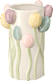 Vase, Tulpen, creme (16,5 cm) BOLTZE