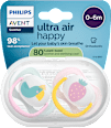 Cmlíky ultra air Happy - dievča 0-6 m PHILIPS AVENT