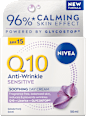 Dnevna krema Q10 Anti-Wrinkle Sensitive, ZF 15 NIVEA
