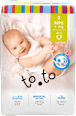 Otroške plenice Mini, velikost 2 (4-8 kg) to.to