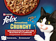 Nassfutter Katze Sensations Crunchy Geschmacksvielfalt vom Land Felix