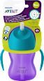 Trinkhalmbecher mit Griffen lila, ab 9. Monat, 200 ml PHILIPS AVENT