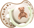 dudlík silikonový Teddy Love 0-6m LOVI