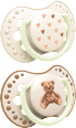 dudlík silikonový Teddy Love 0-6m LOVI