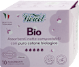 Assorbenti Bio notte con ali ripiegati Vivicot