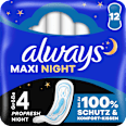 Binden Maxi Night Profresh Gr. 4 always