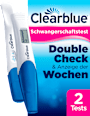 Schwangerschaftstest Double-Check Clearblue