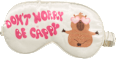 Maska za spanje Don't Worry Be Cappy ebelin