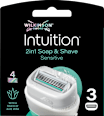 Rasierklingen, Intuition 2in1 Soap & Shave Sensitive  WILKINSON SWORD