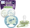 Schnuller ultra soft nighttime Silikon, grün/blau, ab 18 Monaten PHILIPS AVENT