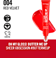 Oh My Gloss! Butter Me Up balzam za ustnice, 004 Red Velvet RIMMEL LONDON