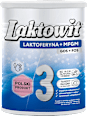 Produkt na bazie mleka w proszku 3 dla dzieci po 1. roku życia, wzbogacony w witaminy i minerały Laktoferyna+MFGM Laktowit