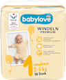 PREMIUM pelene newborn, veličina 1 (2-5kg) babylove