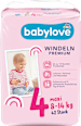 Pannolini premium taglia 4 maxi (8-14 kg) babylove