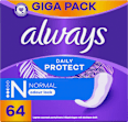 Slipeinlagen Daily Protect Normal mit Duft Giga Pack always