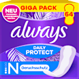 Slipeinlagen Daily Protect Normal mit Duft Giga Pack always