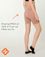 Shorts Reibungslos Shape beige Gr. 44/46 nur die