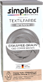 Textilfarbe intensiv Eiskaffee-Braun Simplicol