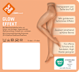 Strumpfhose mit Glow-Effekt amber Gr. 40/44, 15 DEN nur die