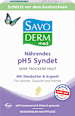 Nährendes pH5 Syndet seifenfreies Waschstück mit Sheabutter & Arganöl Savoderm med