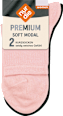 Socken mit kurzem Schaft & Modal schwarz + rosa Gr. 35-38 nur die