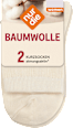 Socken mit kurzen Schaft & Struktur weiß onesize nur die