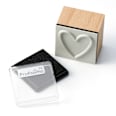 Holzstempel-Set Herzen Profissimo