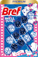 Kruti osvježivač za WC školjku Royal Flush – Bling King, 3 x 50 g Bref