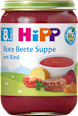 Menü Rote Beete Suppe mir Rind ab dem 8. Monat HiPP