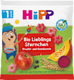 Kindersnack Bio Lieblings Sternchen Frucht- und Gemüsemix ab 1 Jahr HiPP