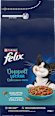 Trockenfutter Katze mit Fisch, doppelt lecker - delicieux duos Felix