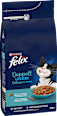 Trockenfutter Katze mit Fisch, doppelt lecker - delicieux duos Felix