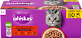 Nassfutter Katze, Klassische Auswahl in Sauce, Jumpopack (80x85 g) Whiskas