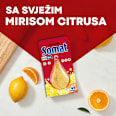 Osvježivač za perilicu posuđa Duo-Perls – limun i naranča Somat