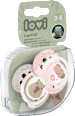 dudlík silikonový Capichill růžový 0-6m LOVI