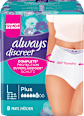 discreet Pants Inkontinenz Plus Gr. L, Vorteilspack (4x8 St) always