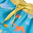 Badehose mit Dino-Muster, blau, Gr. 110/116 PUSBLU