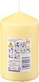 svíčka hladká 140/80 žlutá Profissimo