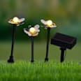 Solar Gartenstecker, 3 Lichter Bienen (25,5 cm) Dekorieren & Einrichten