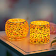 Glaskerzenhalter Mosaik (8 cm) BOLTZE