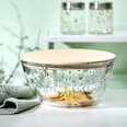 Glasschale mit Bambusdeckel, Bienen (2.700 ml) BOLTZE