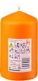 Kerze glatt 140/80 orange Profissimo