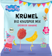 Kindersnack Bio Knusper Mix Erdbeer-Banane ab 3 Jahren KRÜMEL