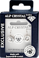 Naušnice sa Swarovski kristalima - Silver ALP CRYSTAL Jewellery
