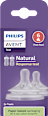 Биберони за шише Natural, поток 6 PHILIPS AVENT