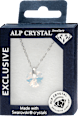 Ogrlica sa Swarovski kristalima Srce - Silver ALP CRYSTAL Jewellery