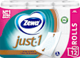 Тоалетна хартия Just 1, 5 пластова Zewa
