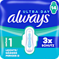 Binden Ultra Day Normal 1 Leichte bis mäßige Periode always