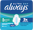 Binden Ultra Day Normal 1 Leichte bis mäßige Periode always